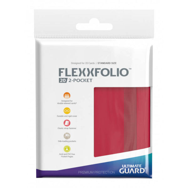 Flexxfolio 20: 2-Pocket (Red) | Ultimate Guard