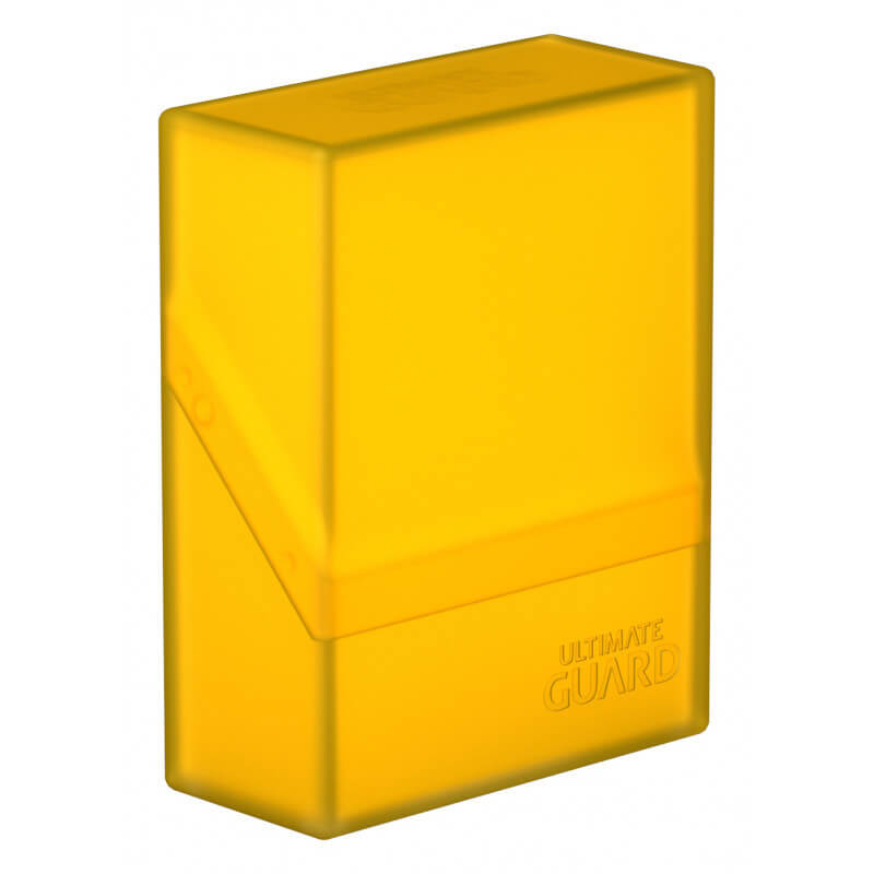 Boulder 40+ Deck Case (Amber) | Ultimate Guard