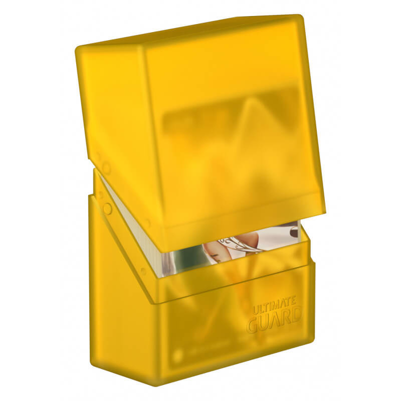 Boulder 40+ Deck Case (Amber) | Ultimate Guard