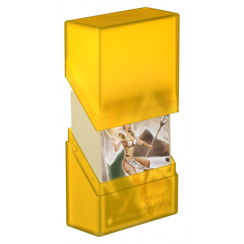 Boulder 40+ Deck Case (Amber) | Ultimate Guard