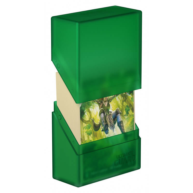 Boulder 40+ Deck Case (Emerald) | Ultimate Guard