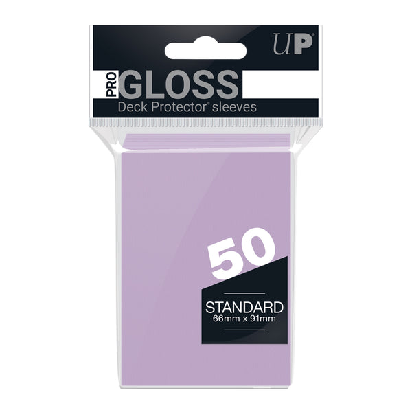 PRO-Gloss Standard Deck Protector 50 (Lilac) | Ultra Pro