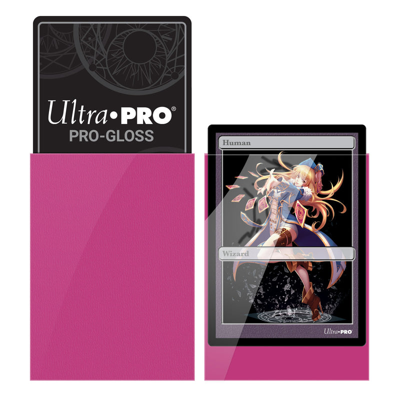 PRO-Gloss Small Deck Protector 60 (Bright Pink) | Ultra Pro