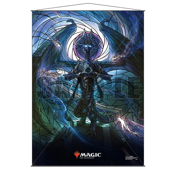 Nicol Bolas: Stained Glass Planeswalkers | Wall Scroll