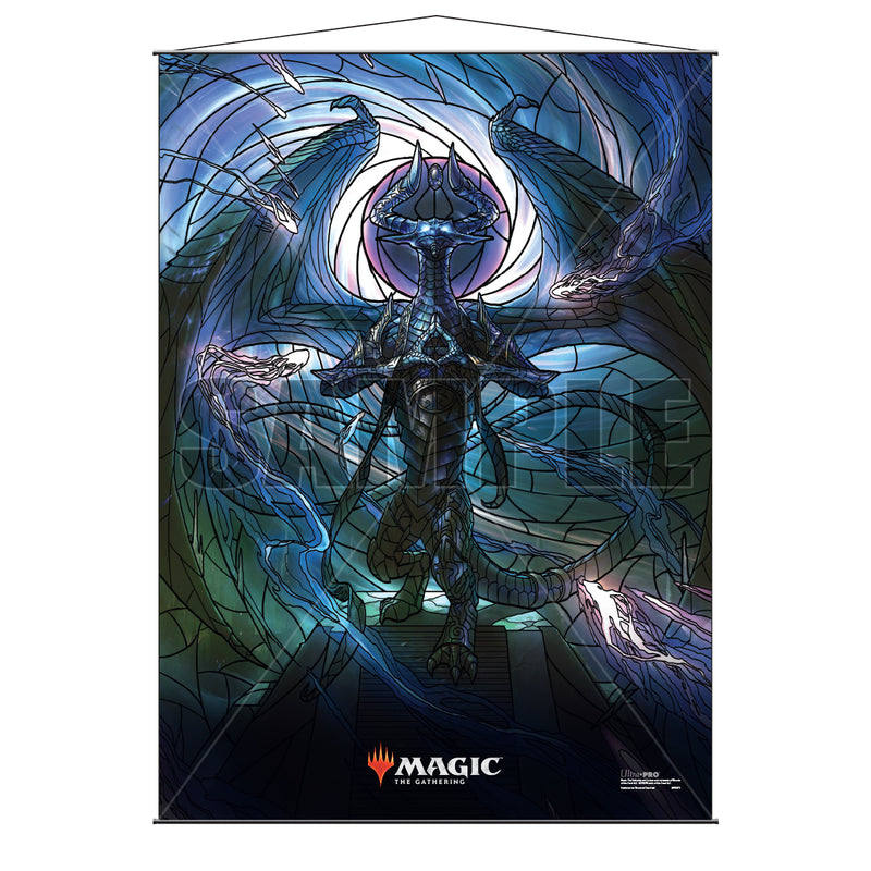 Nicol Bolas: Stained Glass Planeswalkers | Wall Scroll