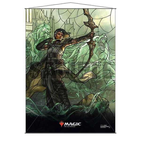 Vivien: Stained Glass Planeswalkers | Wall Scroll