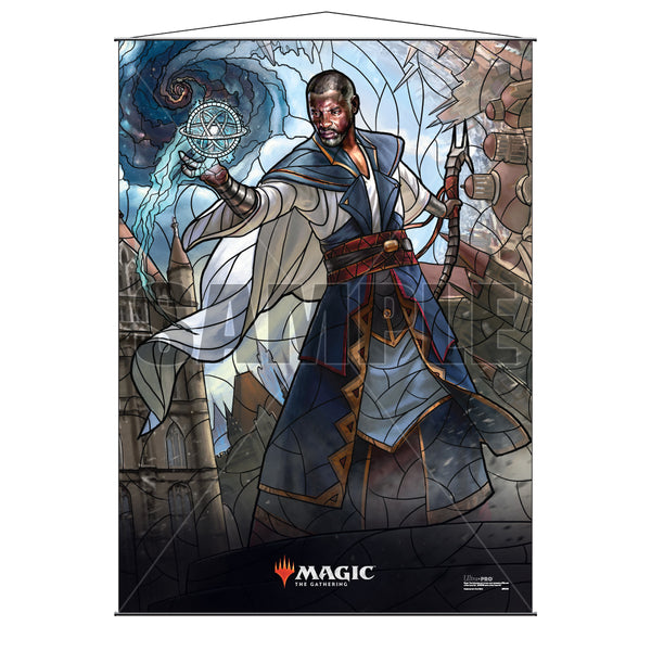 Teferi: Stained Glass Planeswalkers | Wall Scroll