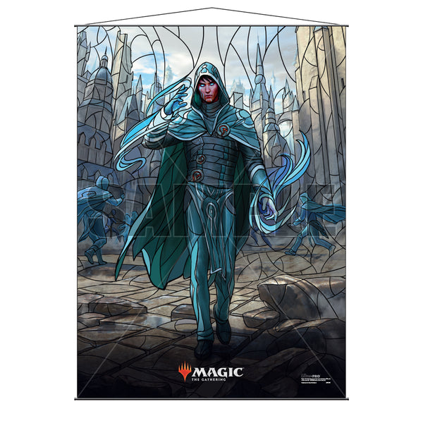 Jace: Stained Glass Planeswalkers | Wall Scroll