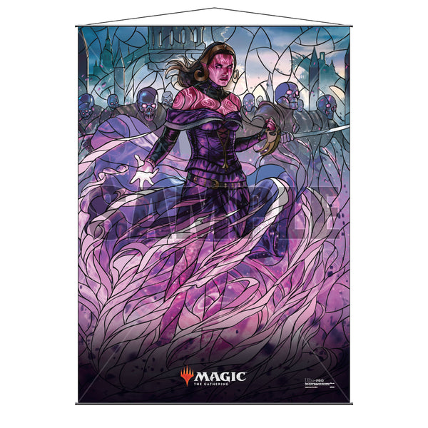Liliana: Stained Glass Planeswalkers | Wall Scroll