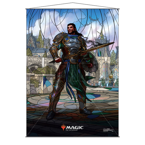 Gideon: Stained Glass Planeswalkers | Wall Scroll