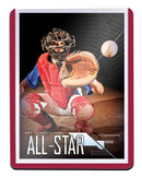 3x4 Red Border Toploader | Ultra Pro