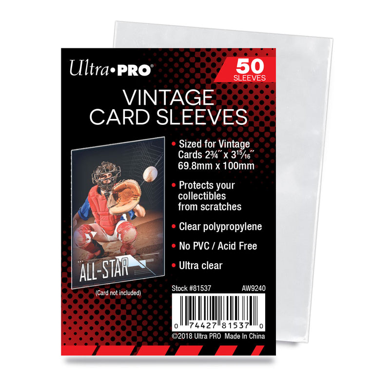 Vintage Card Sleeves | Ultra Pro