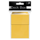PRO 80+ Deck Box (Yellow) | Ultra Pro