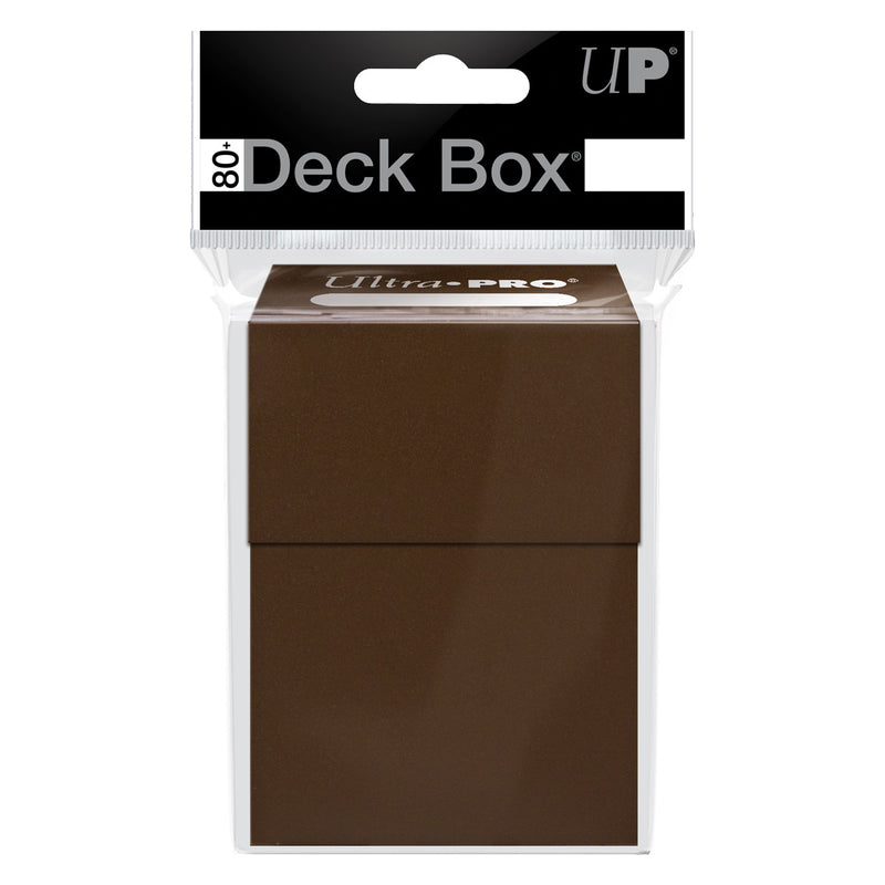 PRO 80+ Deck Box (Brown) | Ultra Pro