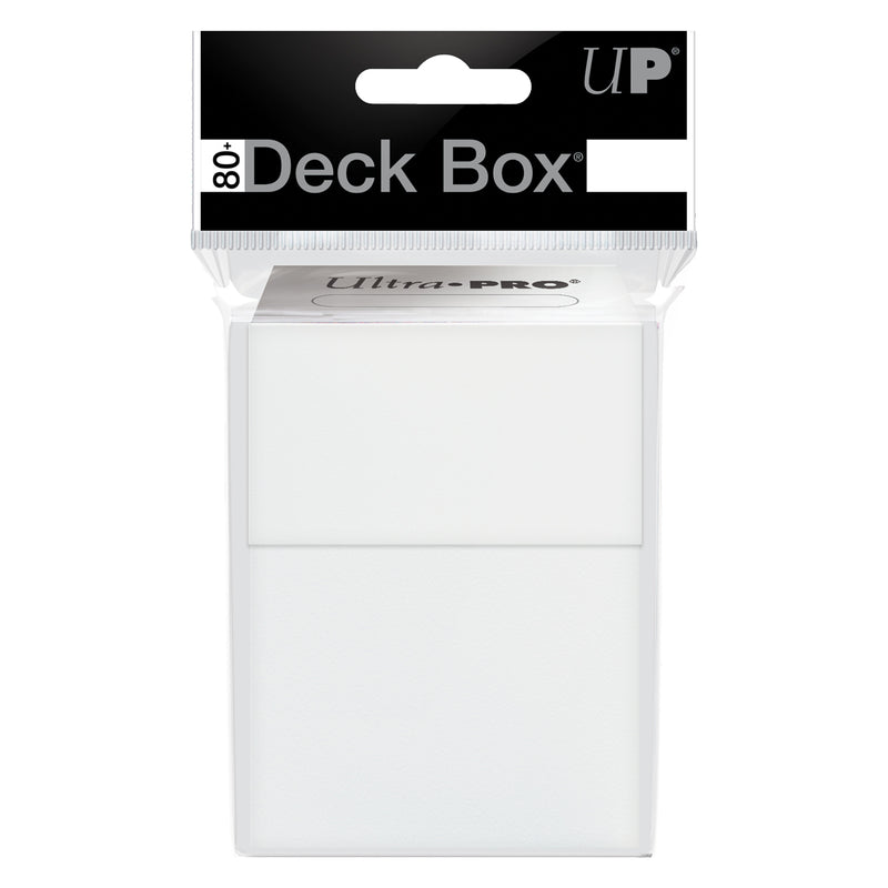 PRO 80+ Deck Box (White) | Ultra Pro