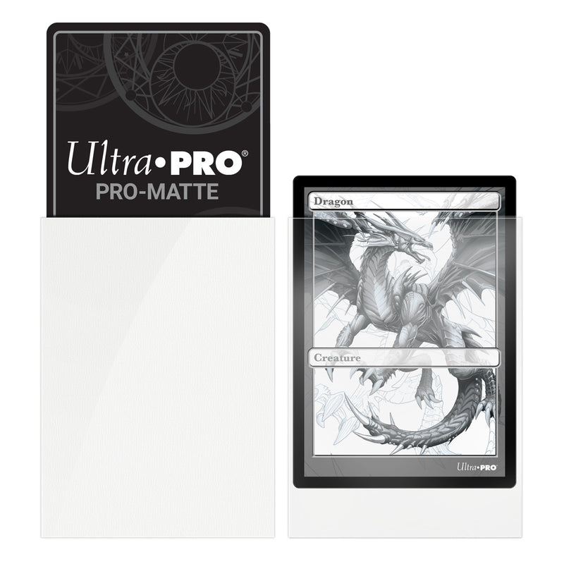 PRO-Matte Standard Deck Protector 50 (White) | Ultra Pro