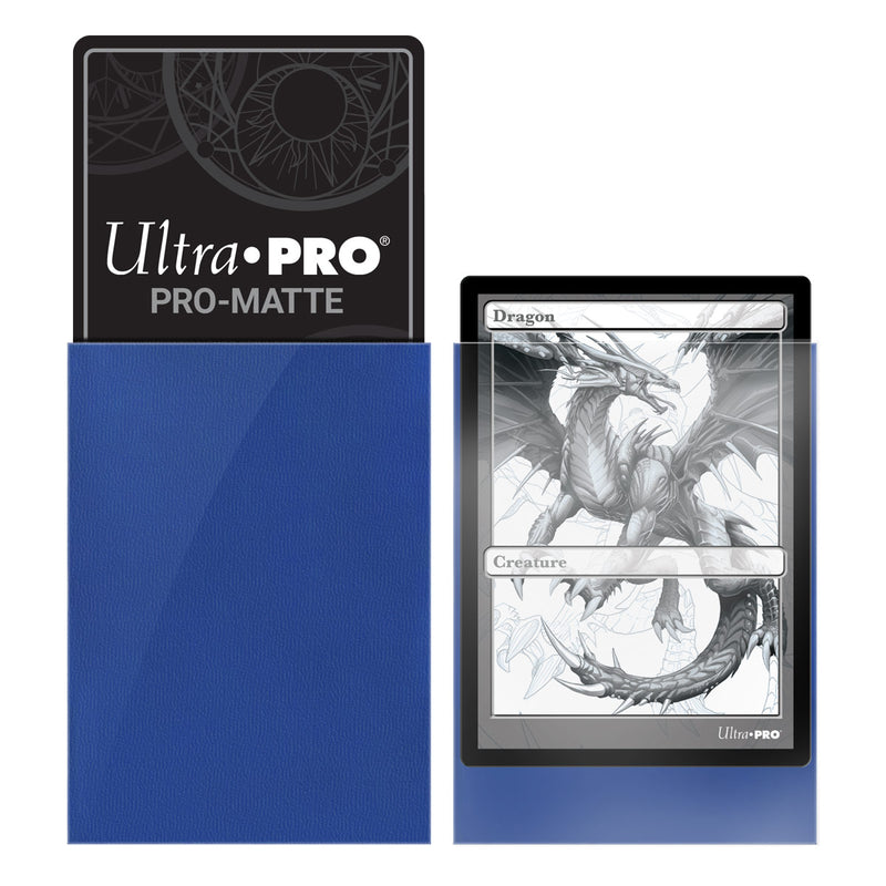 PRO-Matte Standard Deck Protector 50 (Blue) | Ultra Pro