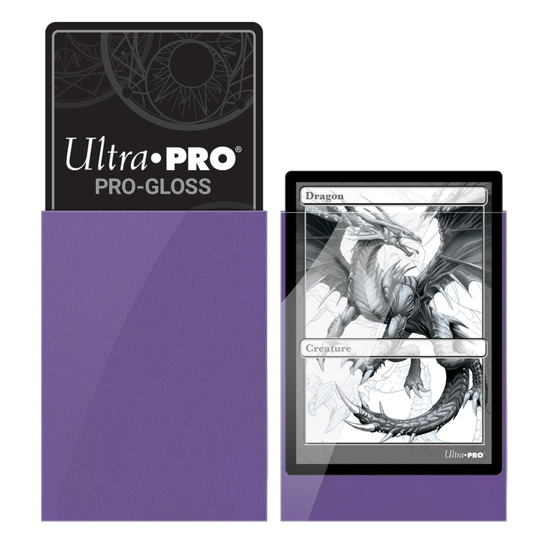 PRO-Gloss Standard Deck Protector 50 (Purple) | Ultra Pro