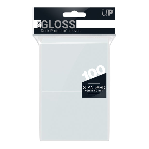 PRO-Gloss Standard Deck Protector 100 (Clear) | Ultra Pro