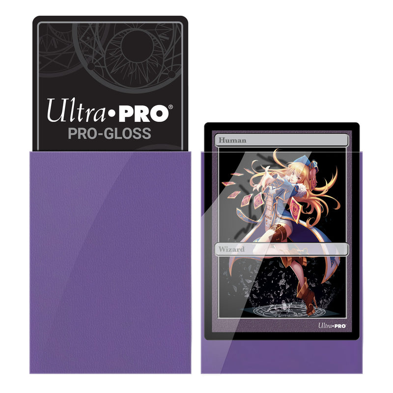 PRO-Gloss Small Deck Protector 60 (Purple) | Ultra Pro