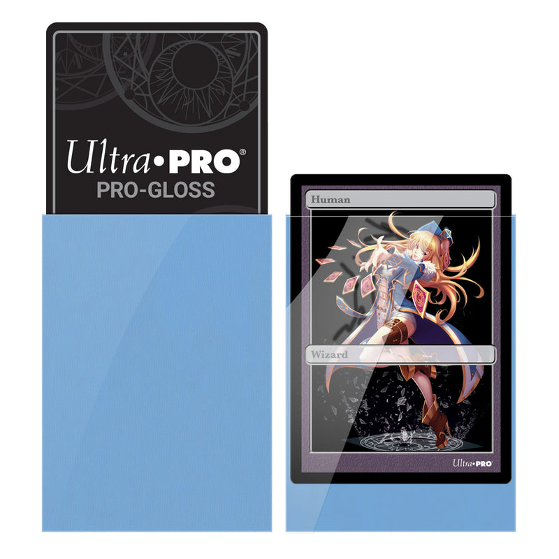 PRO-Gloss Small Deck Protector 60 (Light Blue) | Ultra Pro