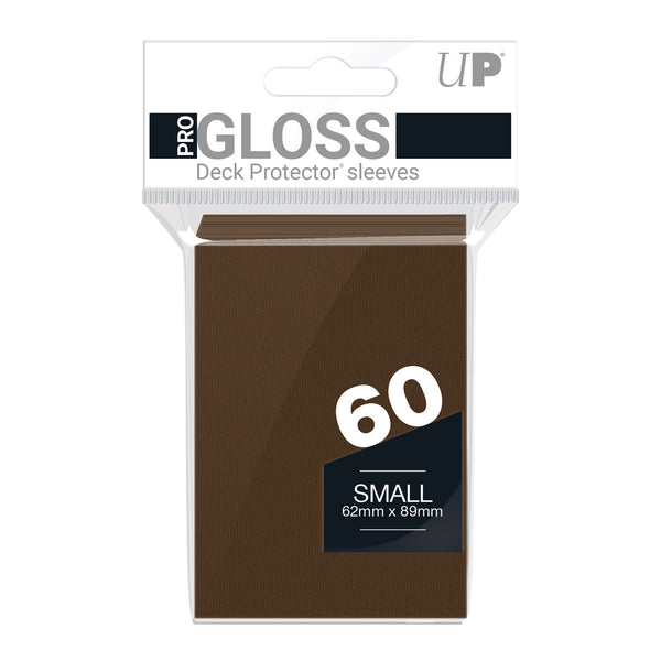 PRO-Gloss Small Deck Protector 60 (Brown) | Ultra Pro