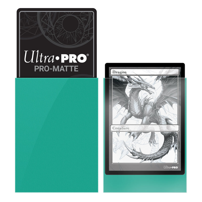 PRO-Matte Standard Deck Protector 50 (Aqua) | Ultra Pro