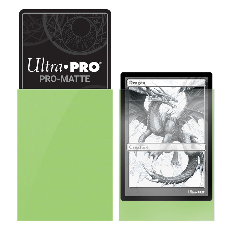 PRO-Matte Standard Deck Protector 50 (Lime Green) | Ultra Pro