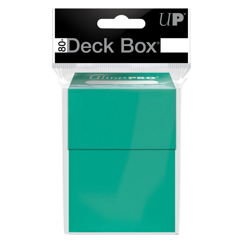 PRO 80+ Deck Box (Aqua) | Ultra Pro