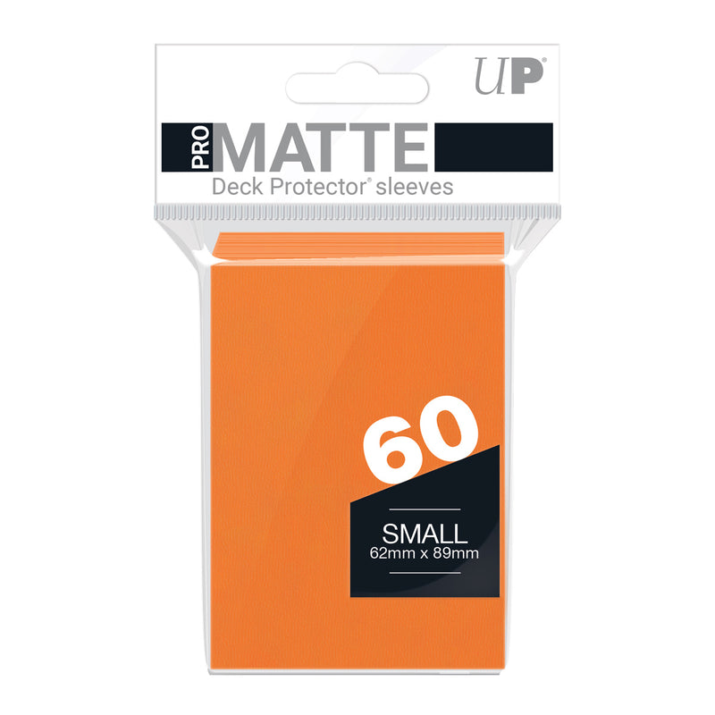 PRO-Matte Small Deck Protector 60 (Orange) | Ultra Pro