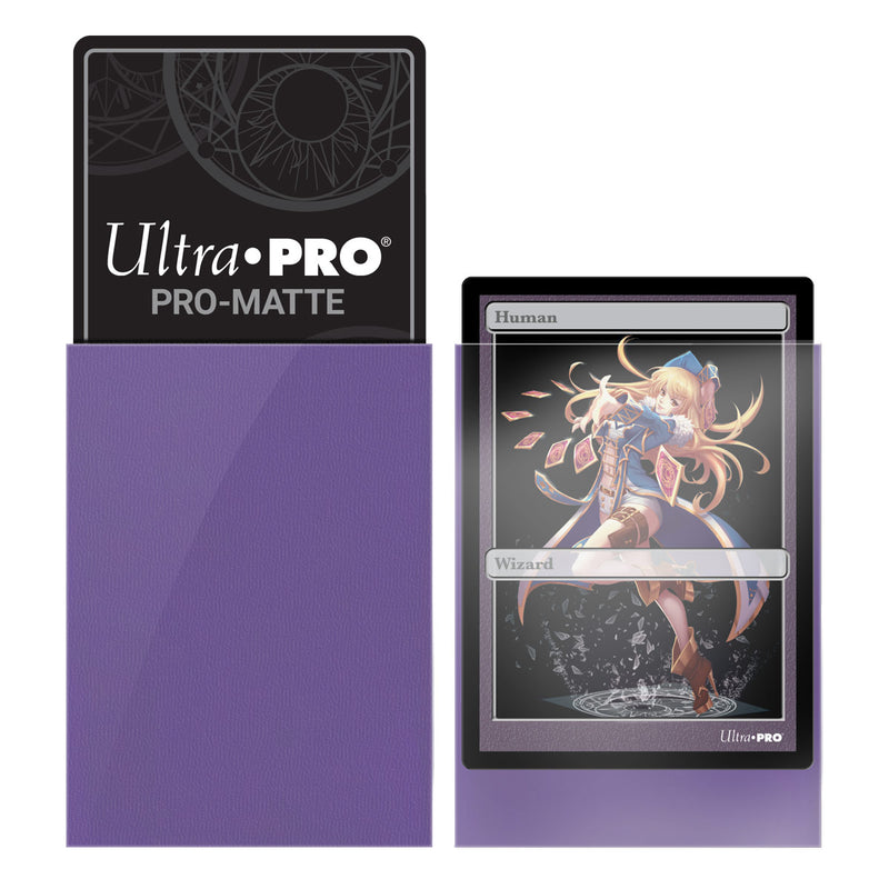 PRO-Matte Small Deck Protector 60 (Purple) | Ultra Pro