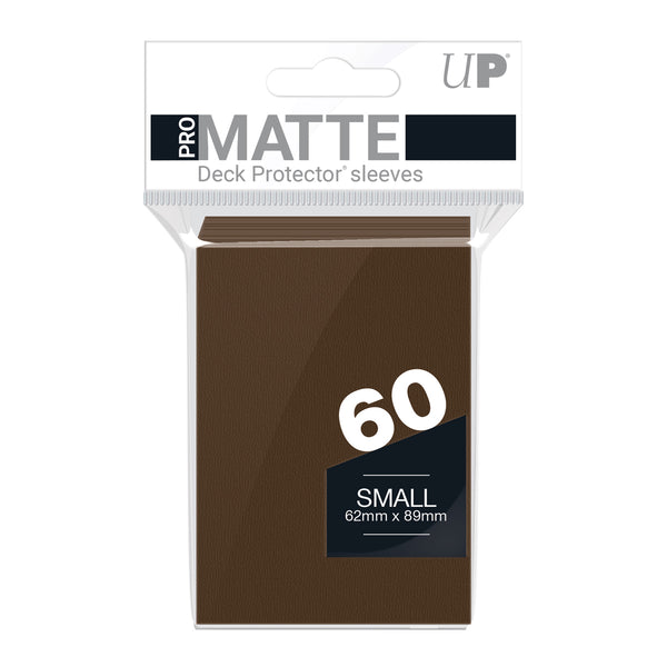 PRO-Matte Small Deck Protector 60 (Brown) | Ultra Pro