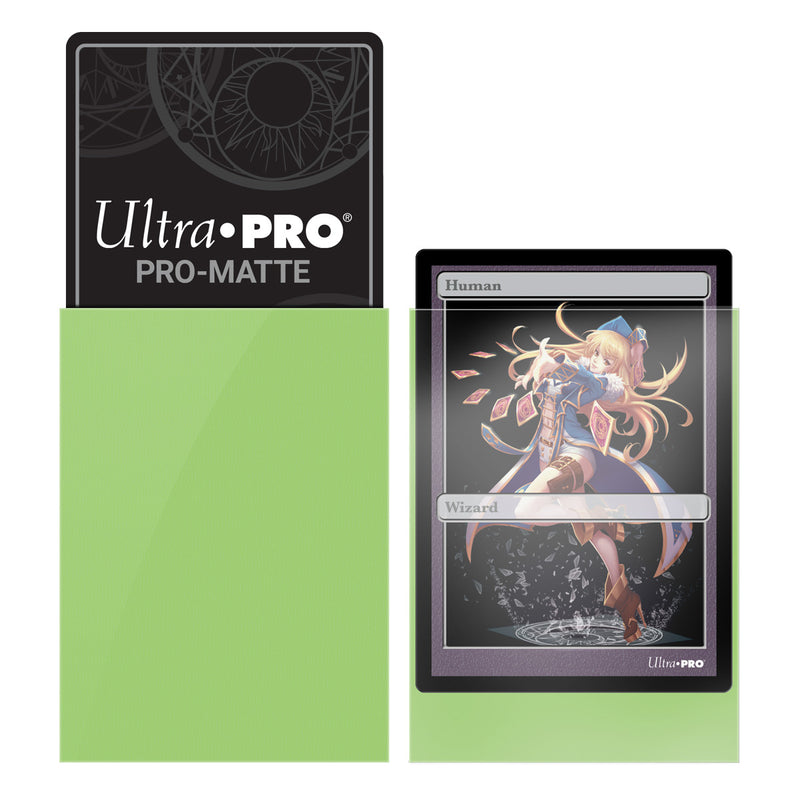 PRO-Matte Small Deck Protector 60 (Lime Green) | Ultra Pro