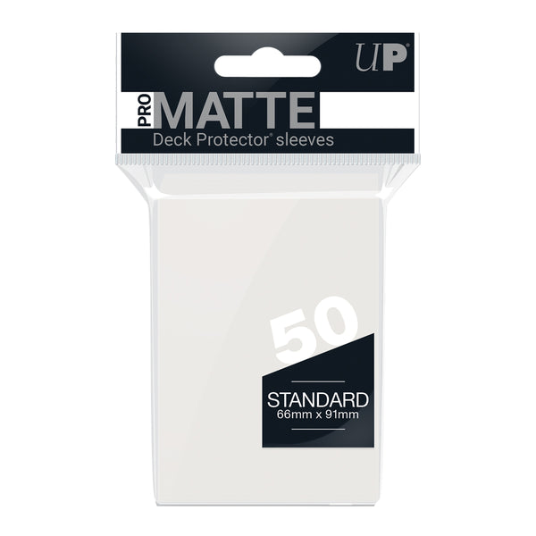 PRO-Matte Standard Deck Protector 50 (Clear) | Ultra Pro