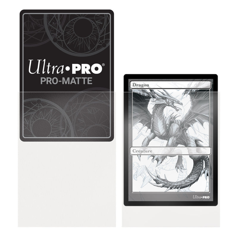 PRO-Matte Standard Deck Protector 50 (Clear) | Ultra Pro