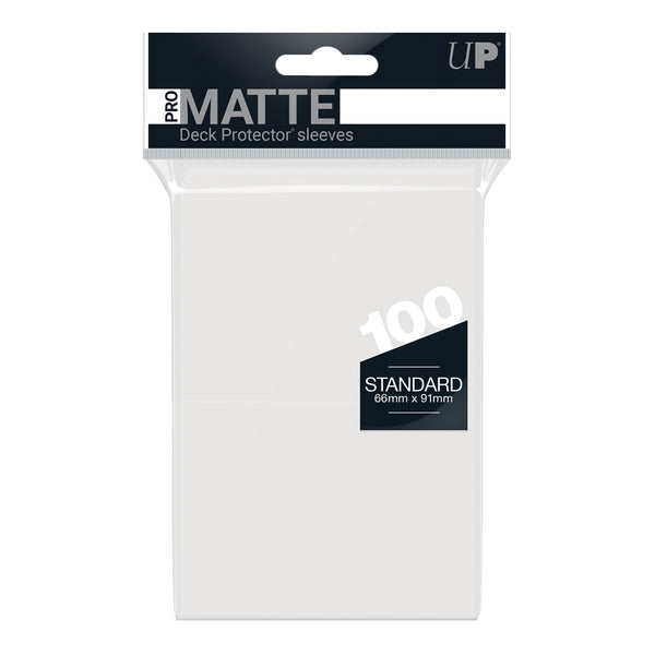 PRO-Matte Standard Deck Protector 100 (Clear) | Ultra Pro