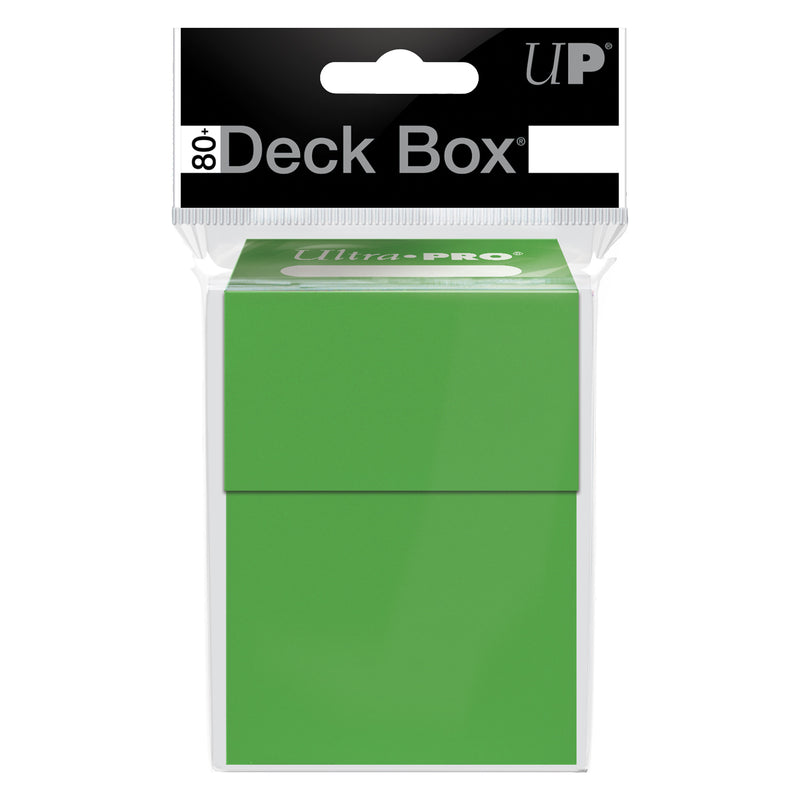 PRO 80+ Deck Box (Lime Green) | Ultra Pro