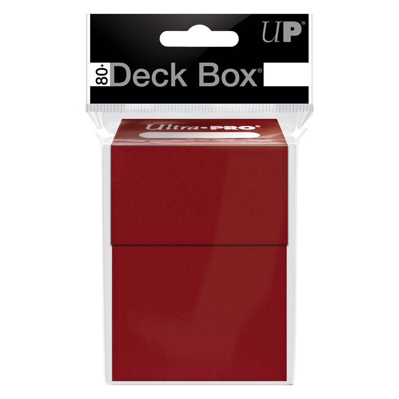 PRO 80+ Deck Box (Red) | Ultra Pro