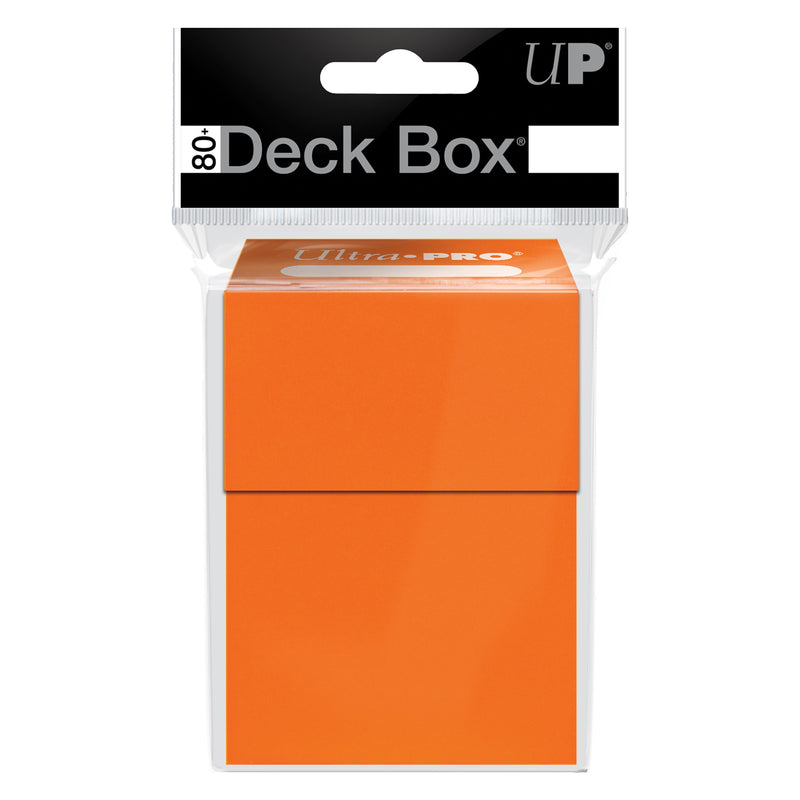 PRO 80+ Deck Box (Orange) | Ultra Pro