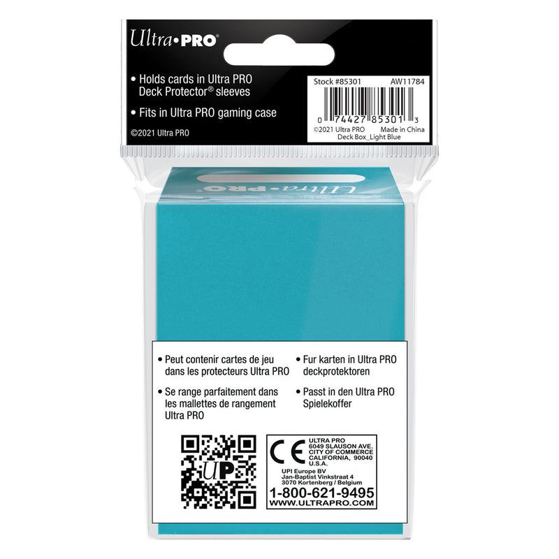 PRO 80+ Deck Box (Light Blue) | Ultra Pro