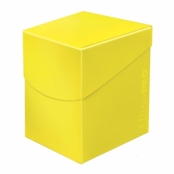 Eclipse PRO 100+ Deck Box (Yellow Lemon) | Ultra Pro