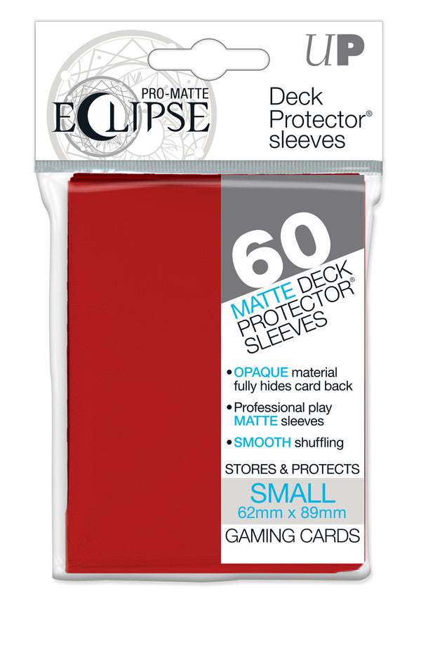 Eclipse PRO-Matte Small Deck Protector 60 (Apple Red) | Ultra Pro