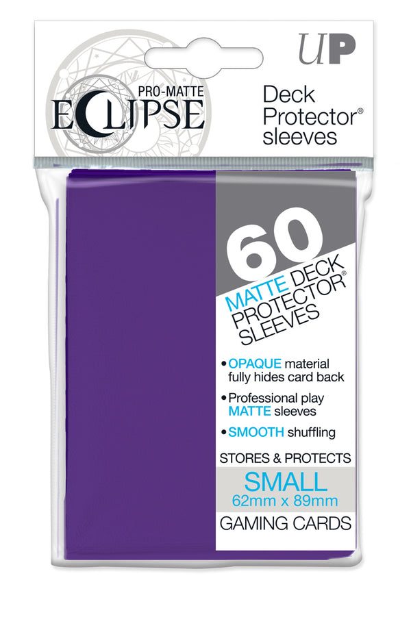 Eclipse PRO-Matte Small Deck Protector 60 (Royal Purple) | Ultra Pro