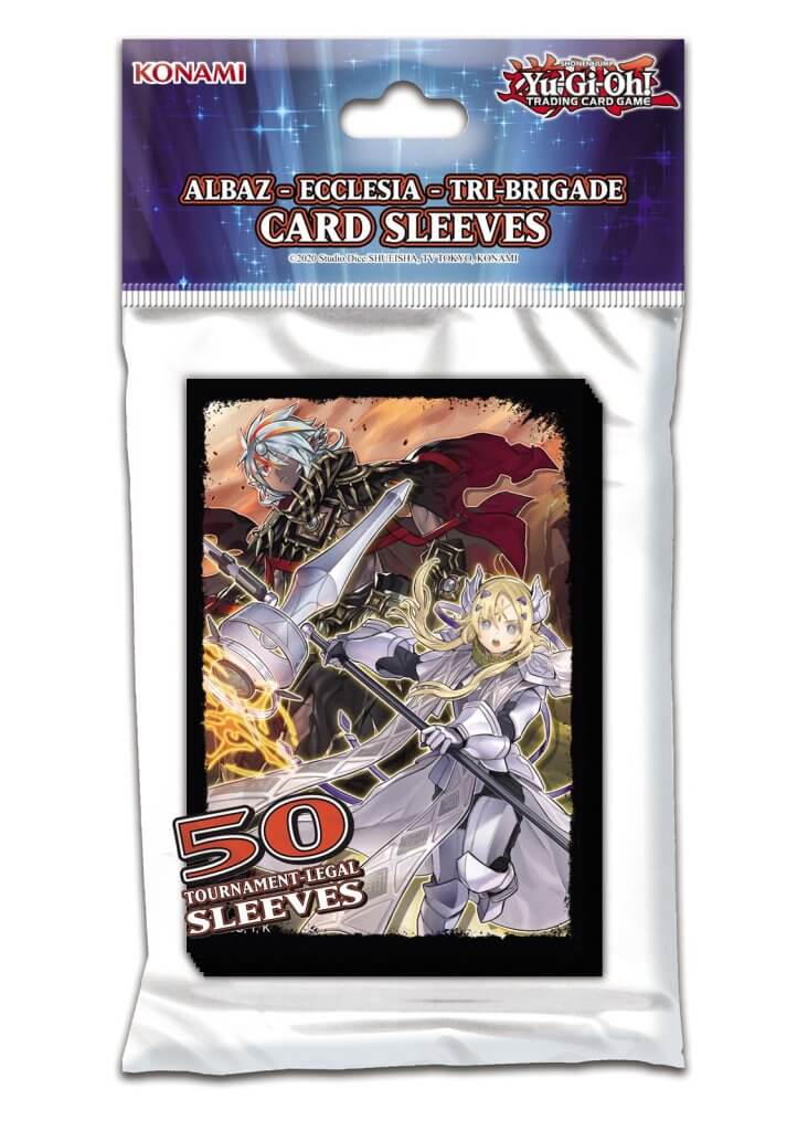 Albaz Ecclesia Tri-Brigade Card Sleeves | Yu-Gi-Oh! TCG