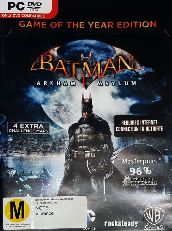[PC] Batman: Arkham Asylum (Game of the Year Edition)