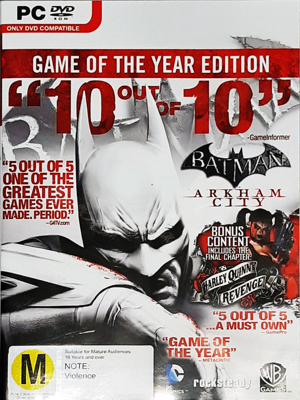 [PC] Batman: Arkham City (Game of the Year Edition)